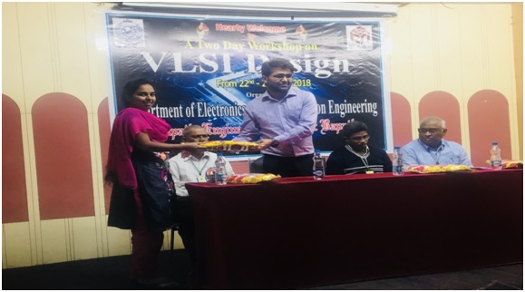 A Two day Workshop on VLSI Design, organized by ECE Dept., BEC. from 22/01/18 to 23/01/18. 